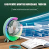 RainbowMagic™  Ventilador de escritorio con Luz LED